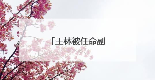 王林被任命副区长！淄博一地最新人事任免