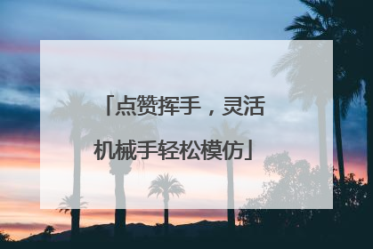 点赞挥手，灵活机械手轻松模仿