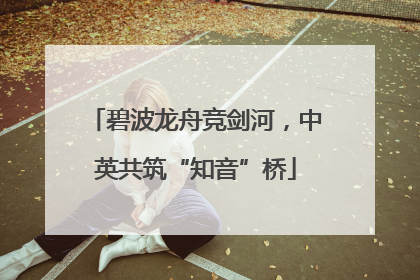 碧波龙舟竞剑河，中英共筑“知音”桥