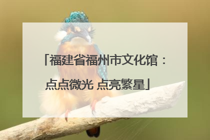 福建省福州市文化馆：点点微光 点亮繁星