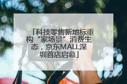 科技零售新地标重构“家场景”消费生态，京东MALL深圳首店启幕