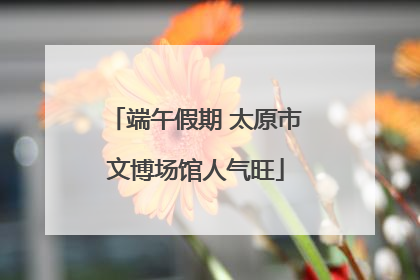 端午假期 太原市文博场馆人气旺