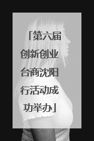 第六届创新创业台商沈阳行活动成功举办