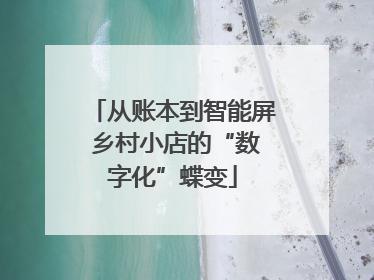 从账本到智能屏 乡村小店的“数字化”蝶变