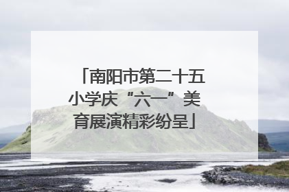 南阳市第二十五小学庆“六一”美育展演精彩纷呈