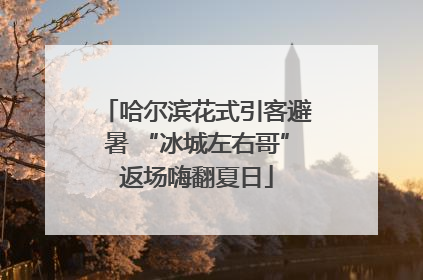 哈尔滨花式引客避暑 “冰城左右哥”返场嗨翻夏日
