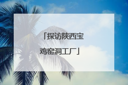 探访陕西宝鸡窑洞工厂