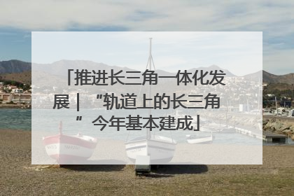 推进长三角一体化发展｜“轨道上的长三角”今年基本建成