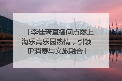 李佳琦直播间点燃上海乐高乐园热情，引领IP消费与文旅融合