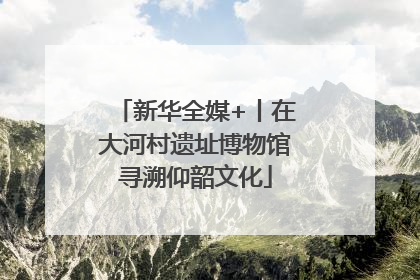 新华全媒+丨在大河村遗址博物馆寻溯仰韶文化