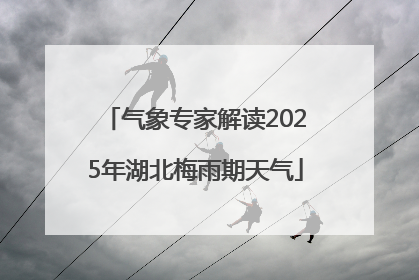 气象专家解读2025年湖北梅雨期天气