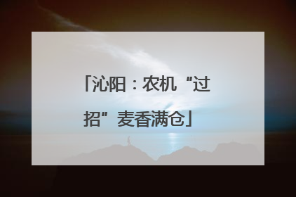 沁阳：农机“过招”麦香满仓