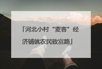 河北小村“麦客”经济铺就农民致富路