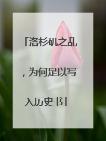 洛杉矶之乱，为何足以写入历史书