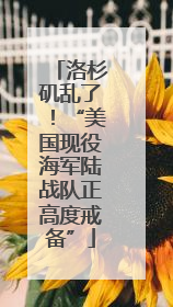 洛杉矶乱了！“美国现役海军陆战队正高度戒备”