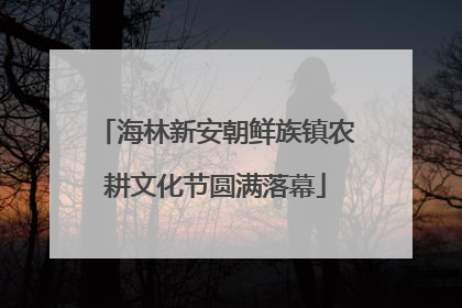 海林新安朝鲜族镇农耕文化节圆满落幕