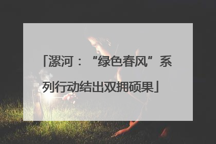 漯河：“绿色春风”系列行动结出双拥硕果