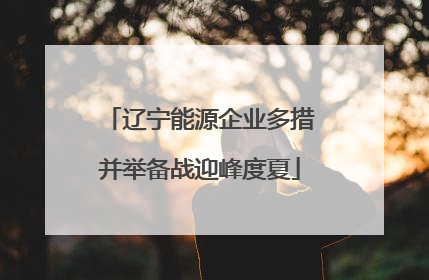 辽宁能源企业多措并举备战迎峰度夏