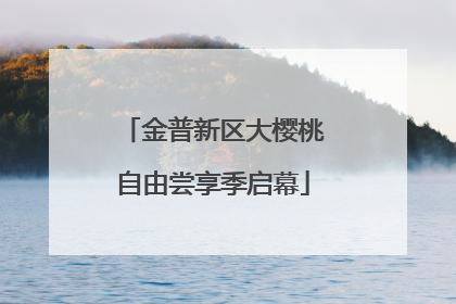 金普新区大樱桃自由尝享季启幕