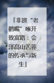 非遗“老鹳嘴”啄开致富路：会泽高山苦荞的传承与新生