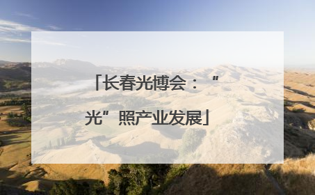 长春光博会：“光”照产业发展