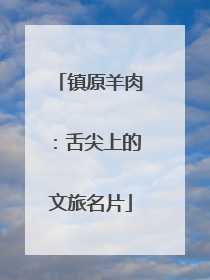 镇原羊肉：舌尖上的文旅名片
