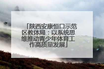 陕西安康恒口示范区教体局：以系统思维推动青少年体育工作高质量发展
