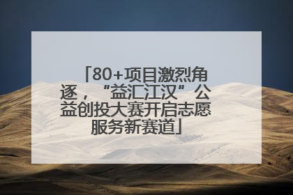 80+项目激烈角逐，“益汇江汉”公益创投大赛开启志愿服务新赛道